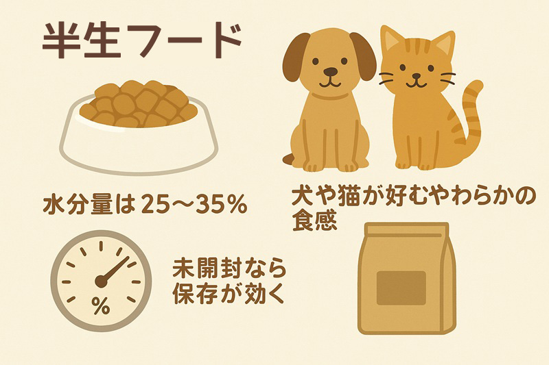 半生フード