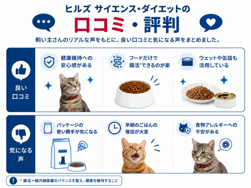 ヒルズ サイエンス・ダイエットの口コミ・評判