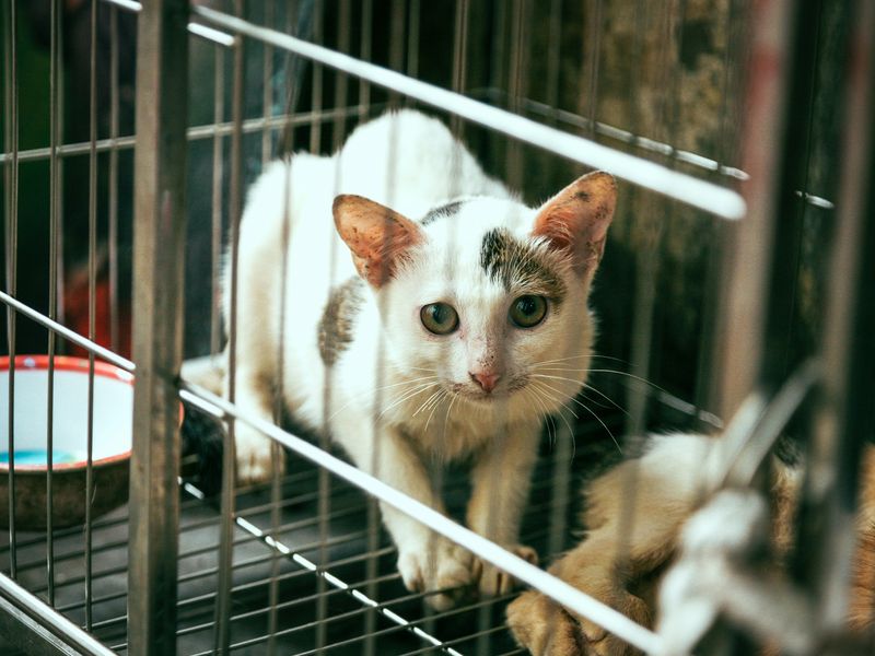 猫　ケージ