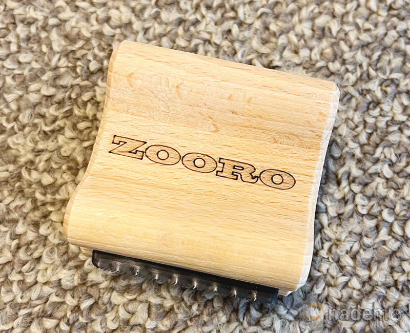 ZOOROのゾログルーミングコームの使用感