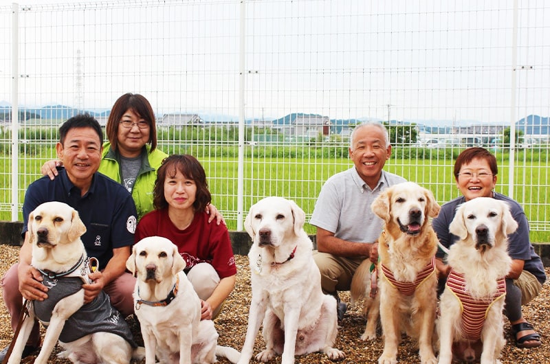 日本サービスドッグ協会がサポートする、任務を全うした補助犬たちの穏やかな余生